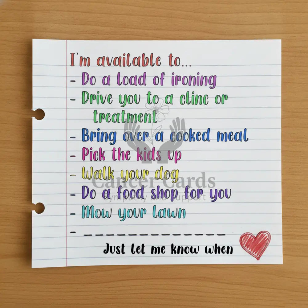 Available to help
